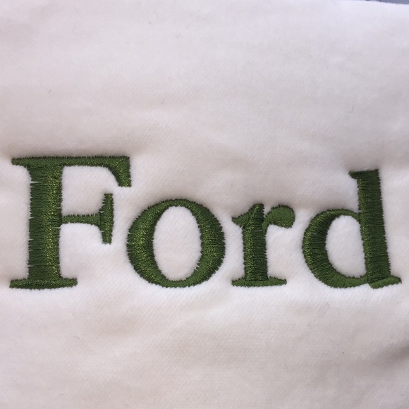 Pottery Barn Velvet Christmas Stocking “Ford” - Picture 10 of 11